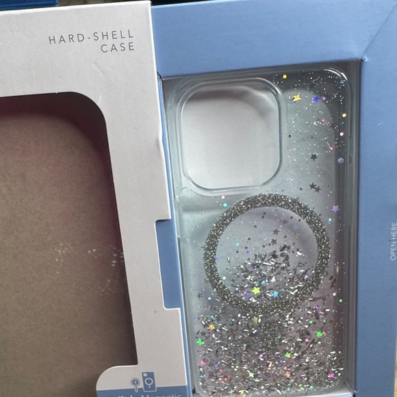 Insignia Glitter Silver Case for iPhone 15 Pro - Picture 7 of 7